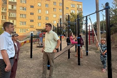 В Медногорске появился новый спортивный двор